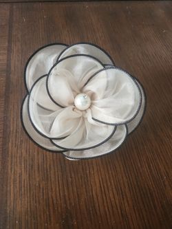 Chiffon Flower Hair Clip