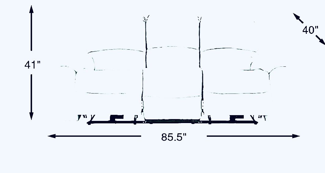 Matching Blue Recliners Set – Very Comfortable ($650 Set)