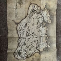 Original Skyrim Map 