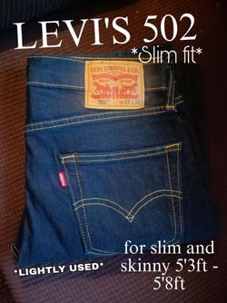 Levi's 502 (Slim fit)
