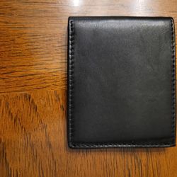 Black Leather Wallet