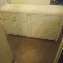 Wicker Dresser 