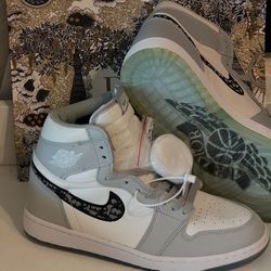 Dior Men Air Jordan 1