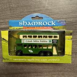 Shamrock Heritage Collection "Cead Mile Failte" Green Bus NIB