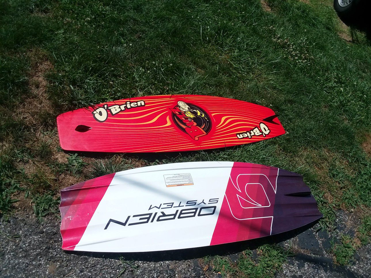 Two wakeboards