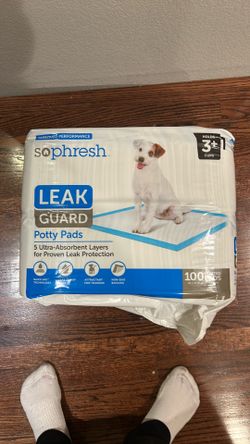 Sophie’s leak guard potty pads