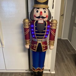 Large Christmas Nutcracker Statute 68 Inches Tall
