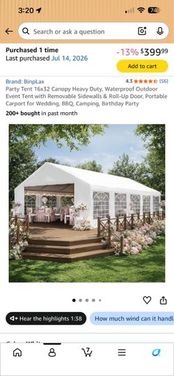 Tent Heavy Duty