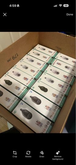 WiFi Smart Light Bulb Security Camera