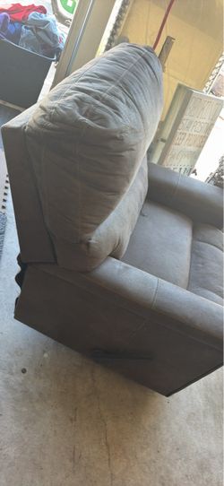 Gray Recliner XL Chair