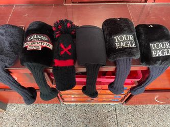 Golf club head covers