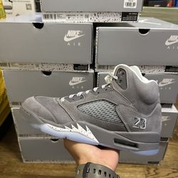 Air Jordan 5 Retro Wolf Grey