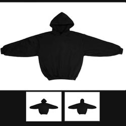 YZY HOODIE BLACK | SIZE 3 | **IN HAND & FAST SHIPPING**