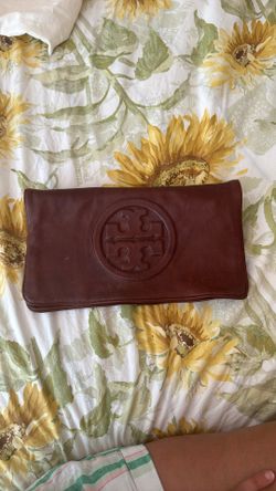 Brown Leather Tory Burch Bag