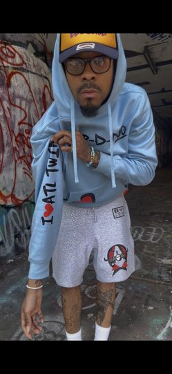 Men’s Powder Blue Medium Whoop-D-Doo Hoodie
