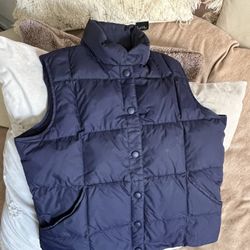 Lands End Down Puffer Vest