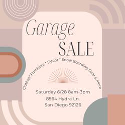 MUST CHECK OUT GARAGE SALE!!!