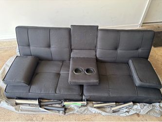 Best Choice Products Linen Modern Folding Futon