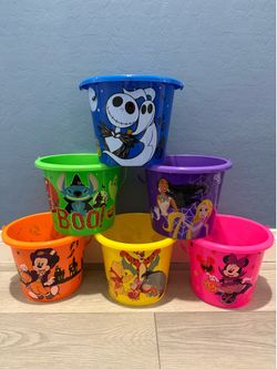 Disney Halloween Buckets