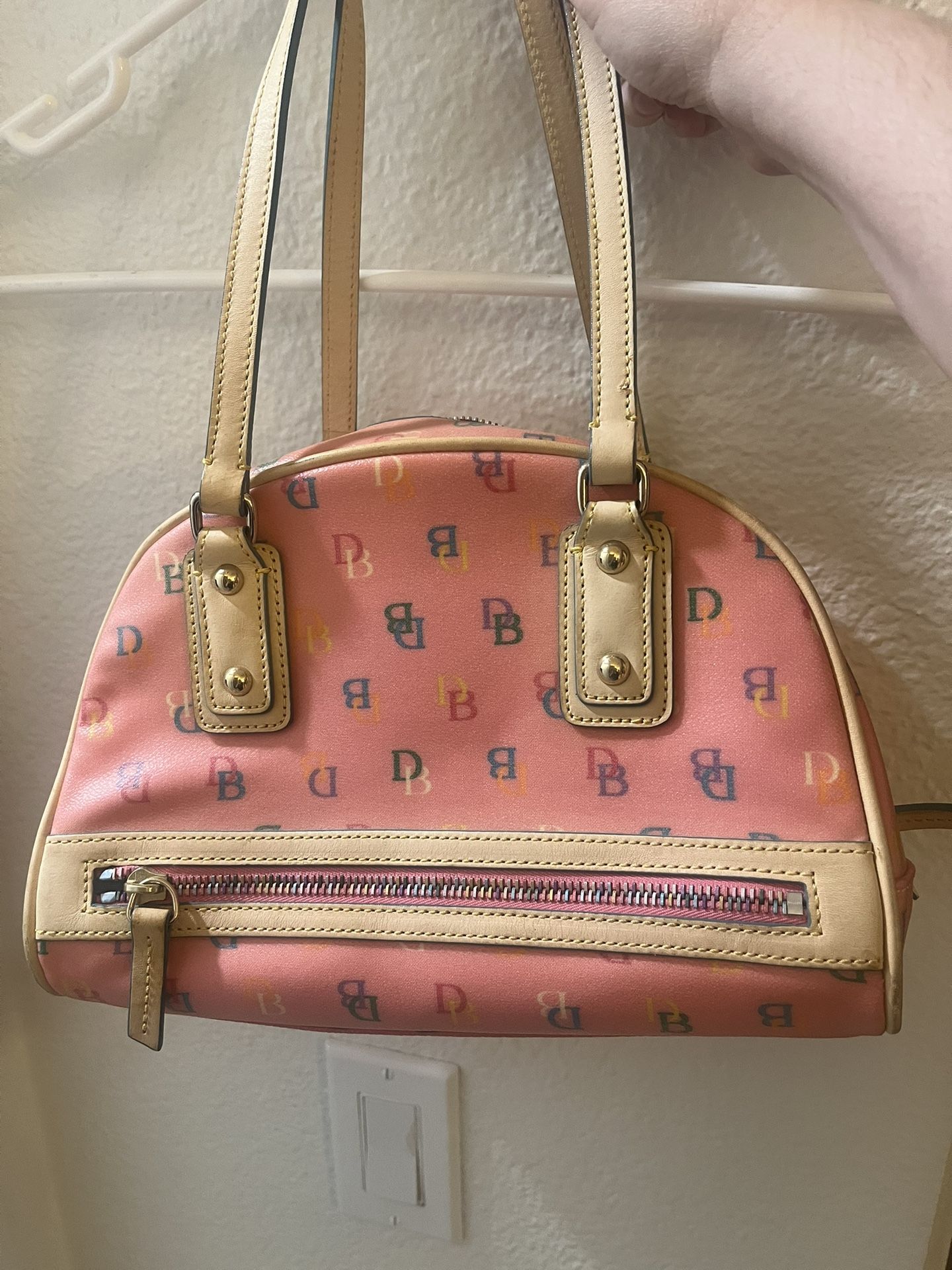 Vintage Dooney and Bourke It Bag and Coin Case