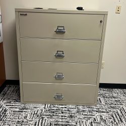 Fire King Filing Cabinet