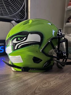 Seattle Seahawks helmet