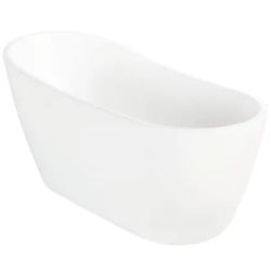 Signature Hardware 483534 Sheba 59" Free Standing Acrylic Oval Tub