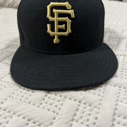 2014 WORLD SERIES SF GIANTS HAT MATCH WORN
