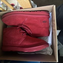 Red Uggs Mid
