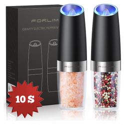 Molinillos eléctrico de sal y pimienta