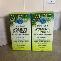 Whole Earth & Sea Women’s Prenatal Multivitamin & Mineral