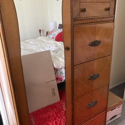 Antique credenza 36”x5’x24”