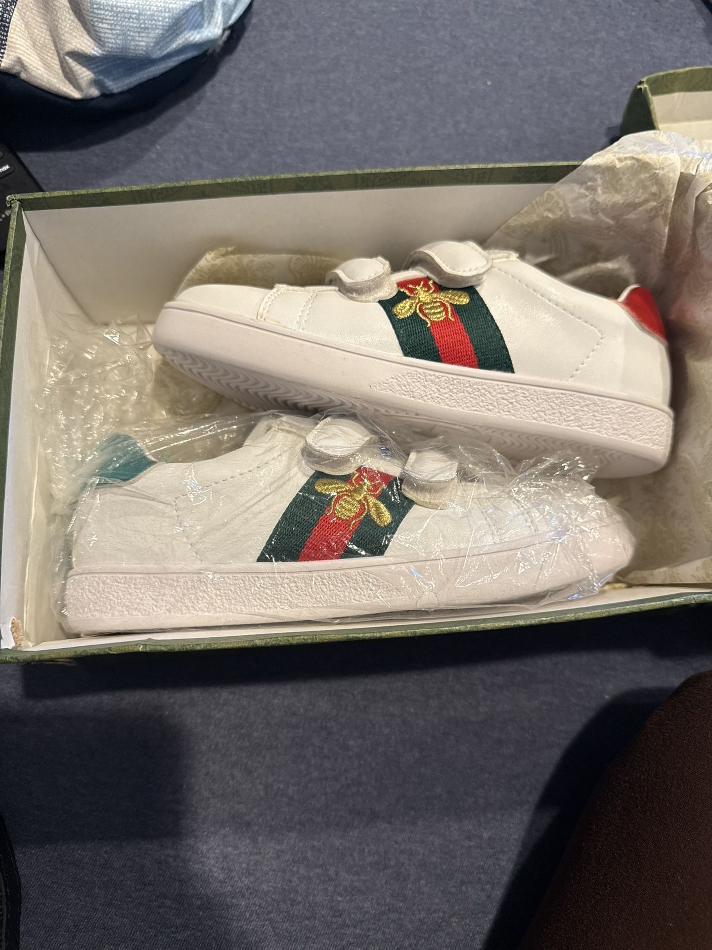 Size 31UK (13c US) Gucci Children’s Sneakers