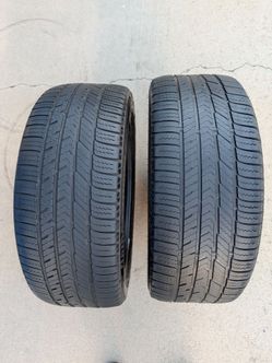 225/45/18 PAIR OF TIRES USED