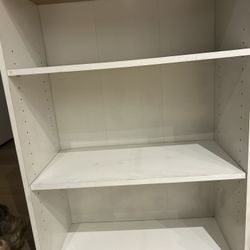 Must Go ASAP- White Bookcase
