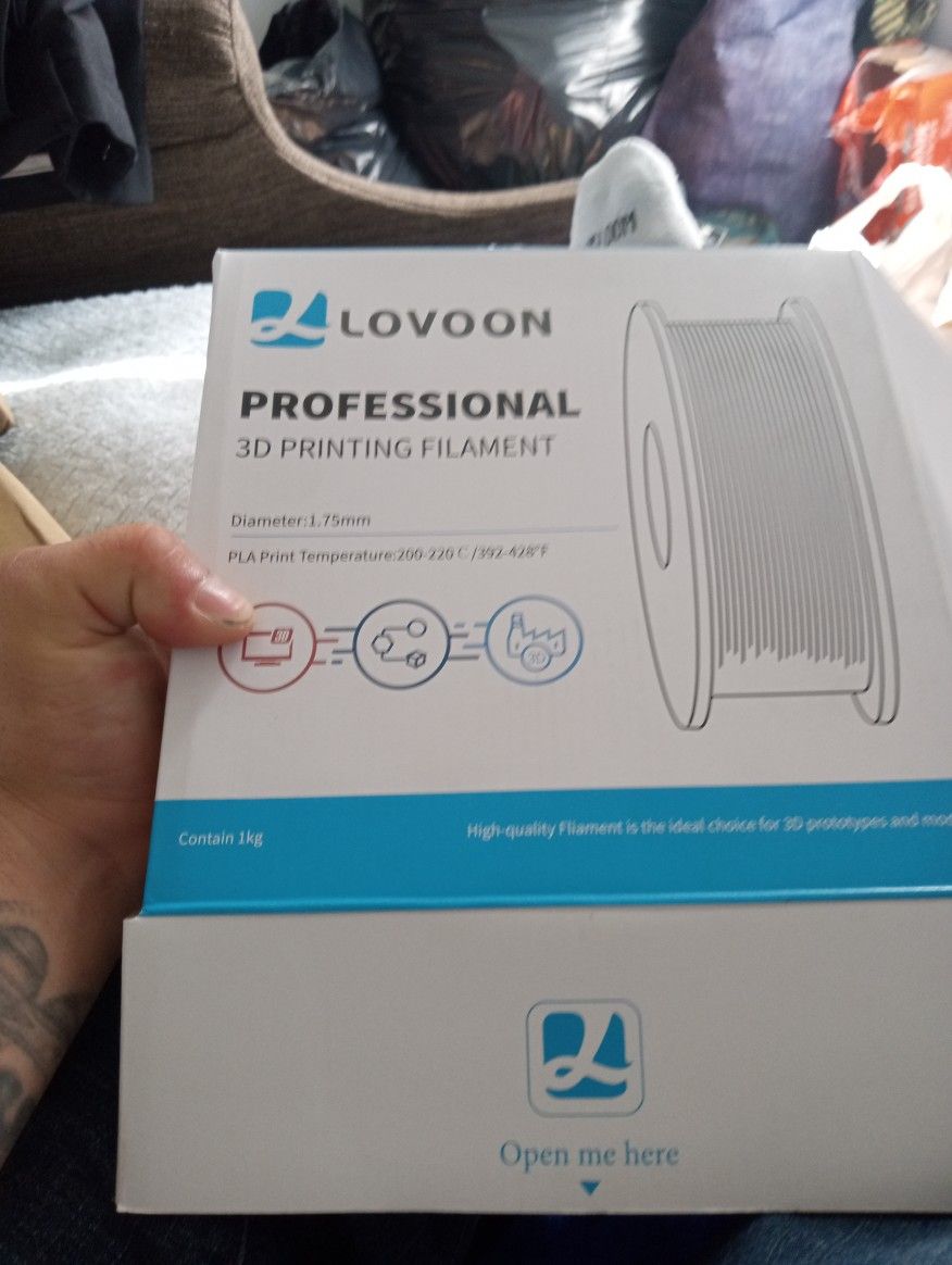 4 Boxes Of Glow In The Dark 3d Printer Fillament