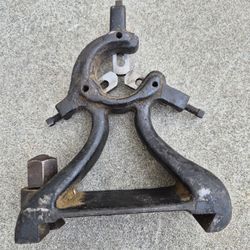 Antique W.F. & John Barnes Bench Lathe Steady Rest Classic Vintage Antique Tools Shop Garage