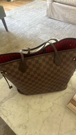Authentic Louis Vuitton never full bag MM size
