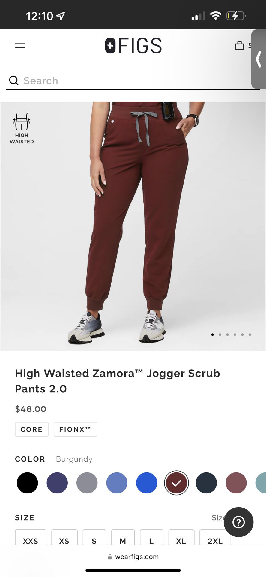 Top and joggers Figs scrubs