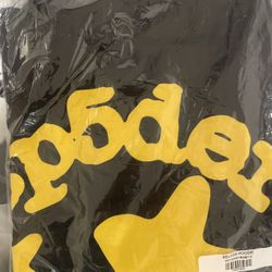 SPIDER HOODIE YELLOW ONYX SIZE SMALL