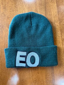 Equestrian Green Knit Beanie