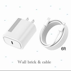 New 6ft iPhone Charger Set!!!