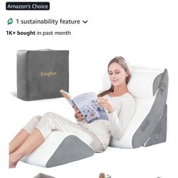 Memory Foam Bed Wedge Pillow