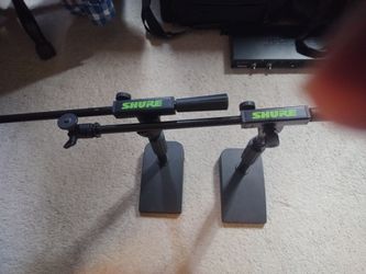 Shure studio mic stands