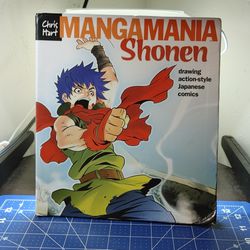 Chris Hart Manga mania Shonen Drawing Action- Style Japanese Comics