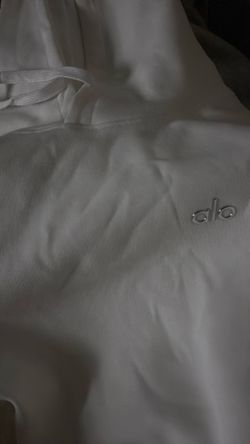Alo hoodie white