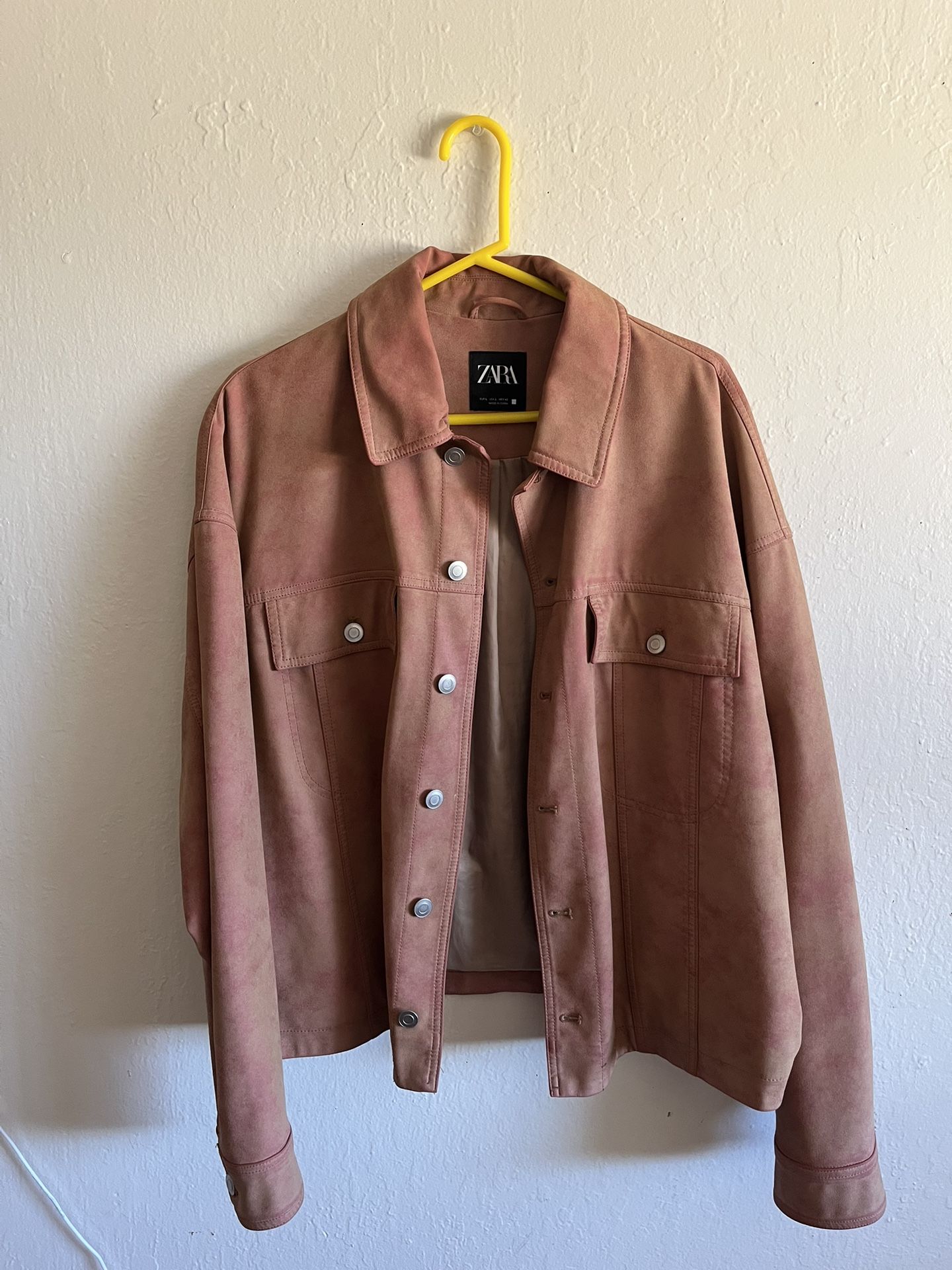Leather Jacket Sz -large