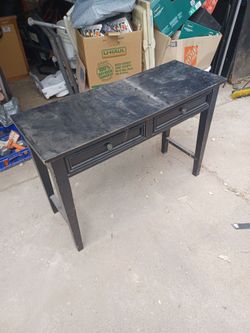 Skinny Table with drawers