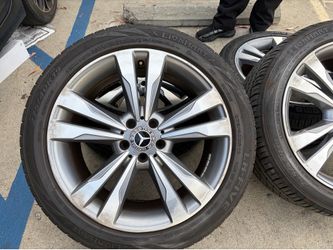 19” used tires and rims for  Mercedes