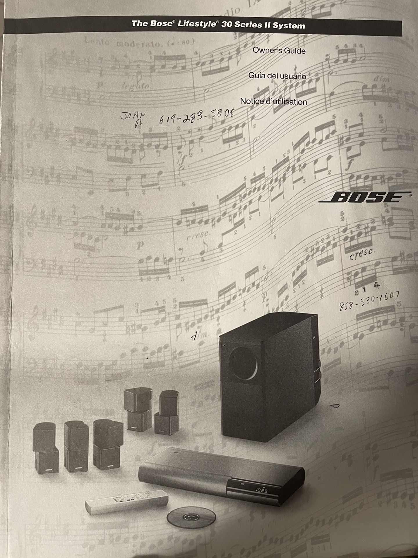 Bose Lifestyle 30 Series II System